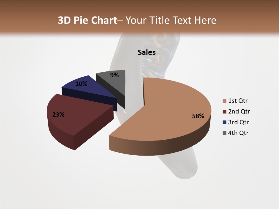 Action Mid Air Teenager PowerPoint Template