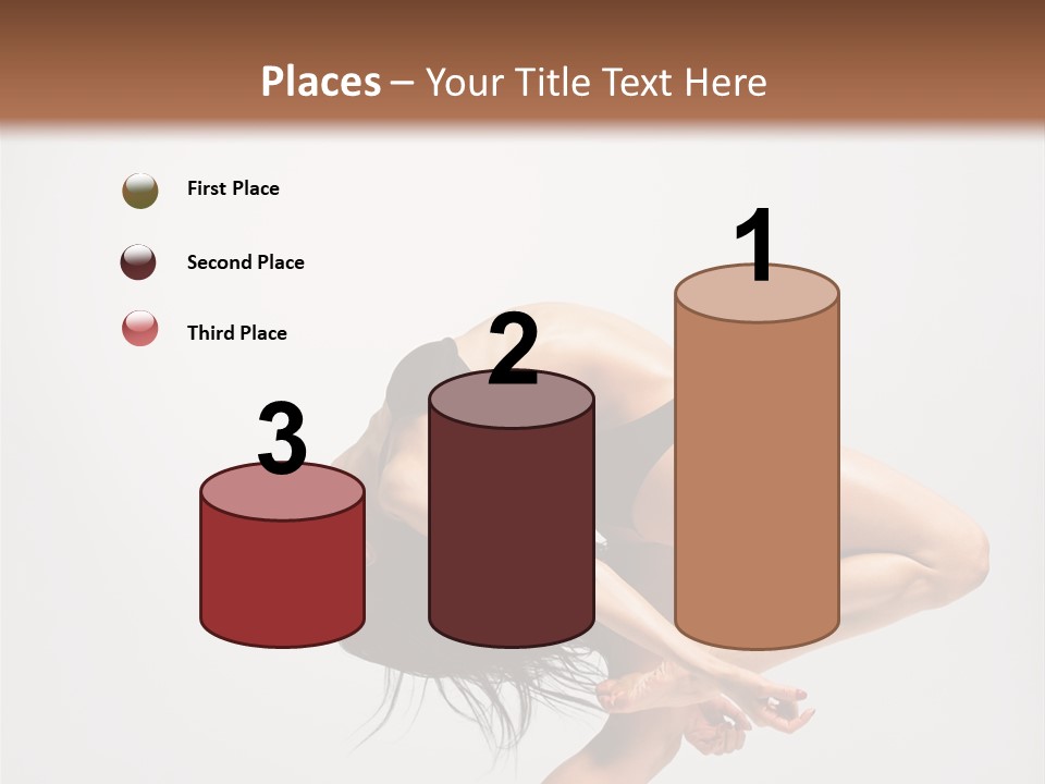 Posing Lifestyle Elegance PowerPoint Template