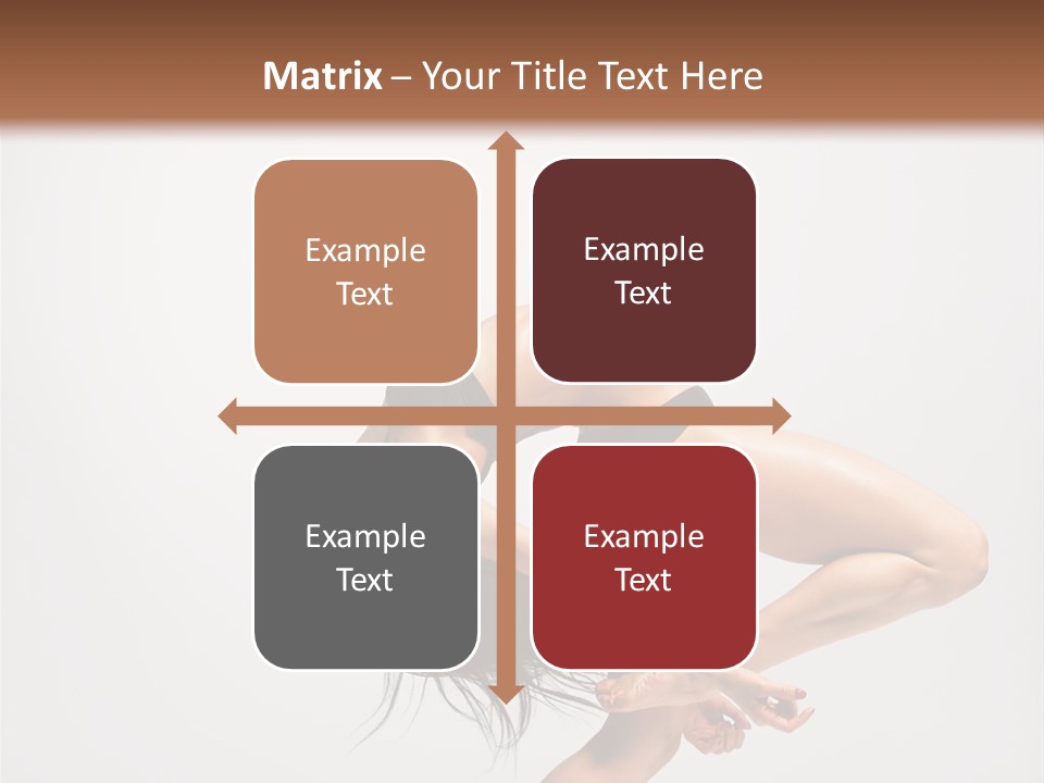 Posing Lifestyle Elegance PowerPoint Template