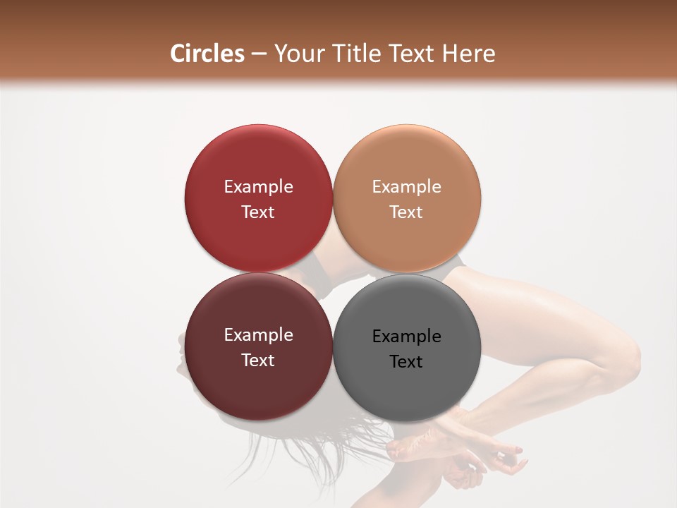 Posing Lifestyle Elegance PowerPoint Template