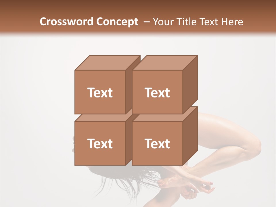Posing Lifestyle Elegance PowerPoint Template