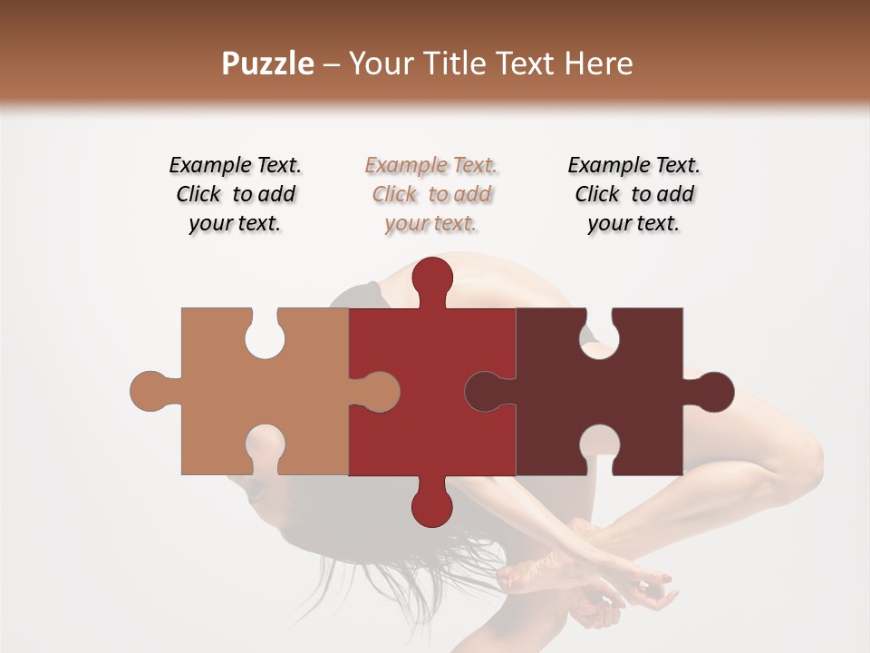 Posing Lifestyle Elegance PowerPoint Template