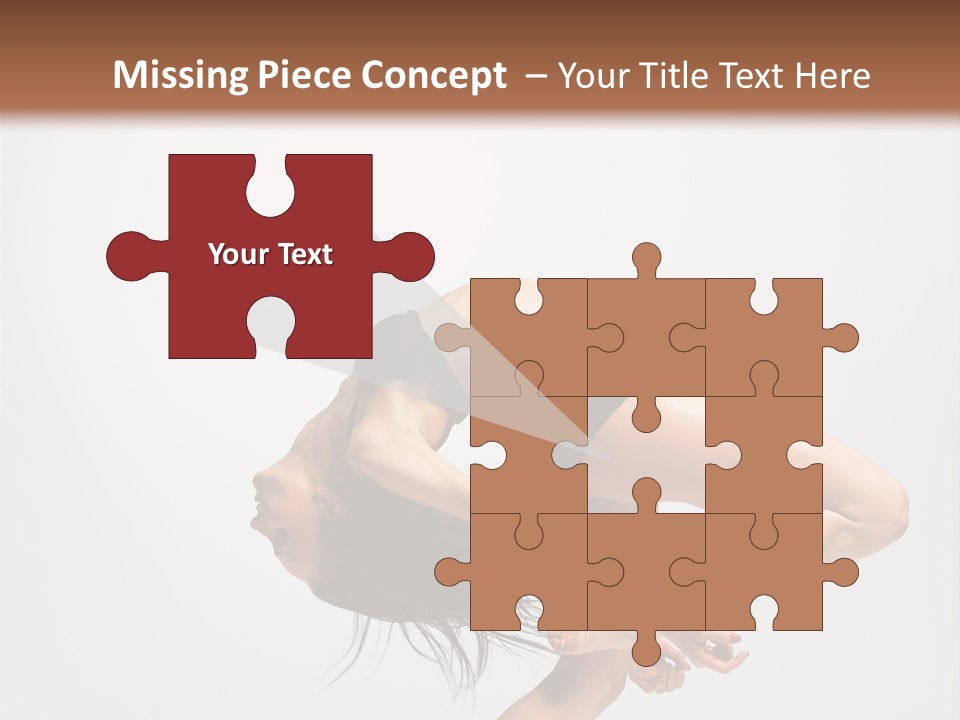 Posing Lifestyle Elegance PowerPoint Template