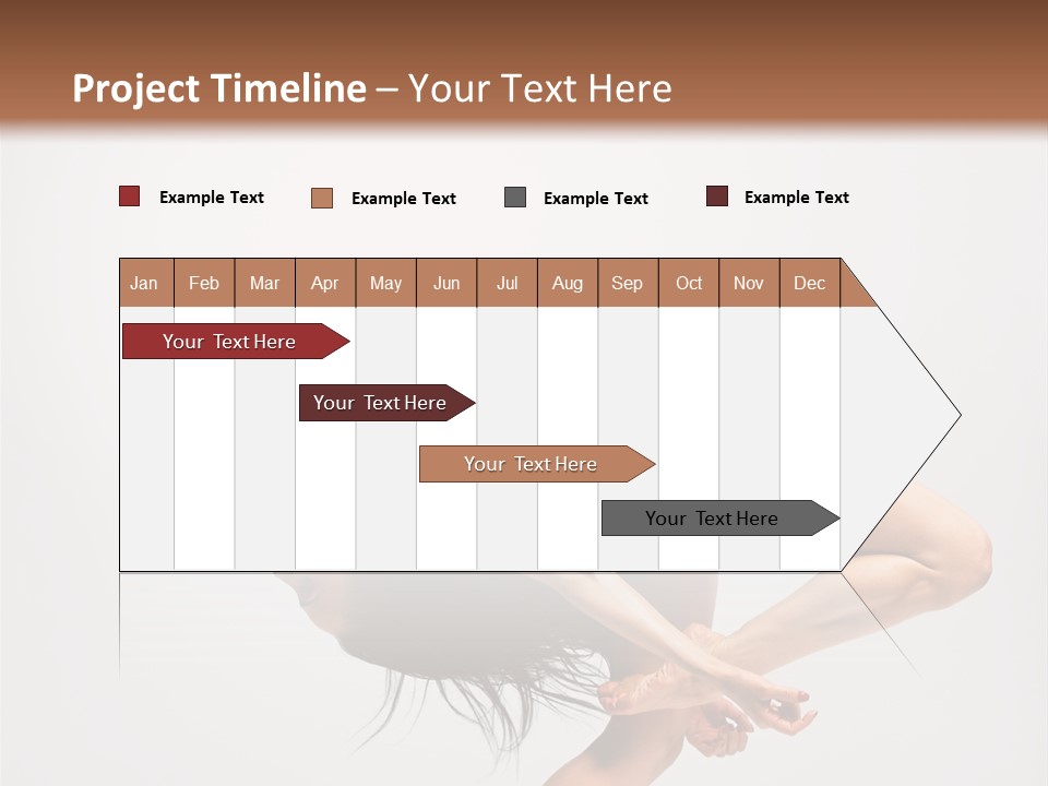 Posing Lifestyle Elegance PowerPoint Template