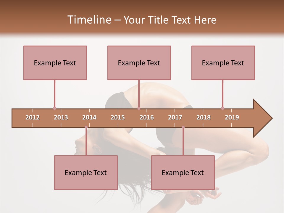 Posing Lifestyle Elegance PowerPoint Template