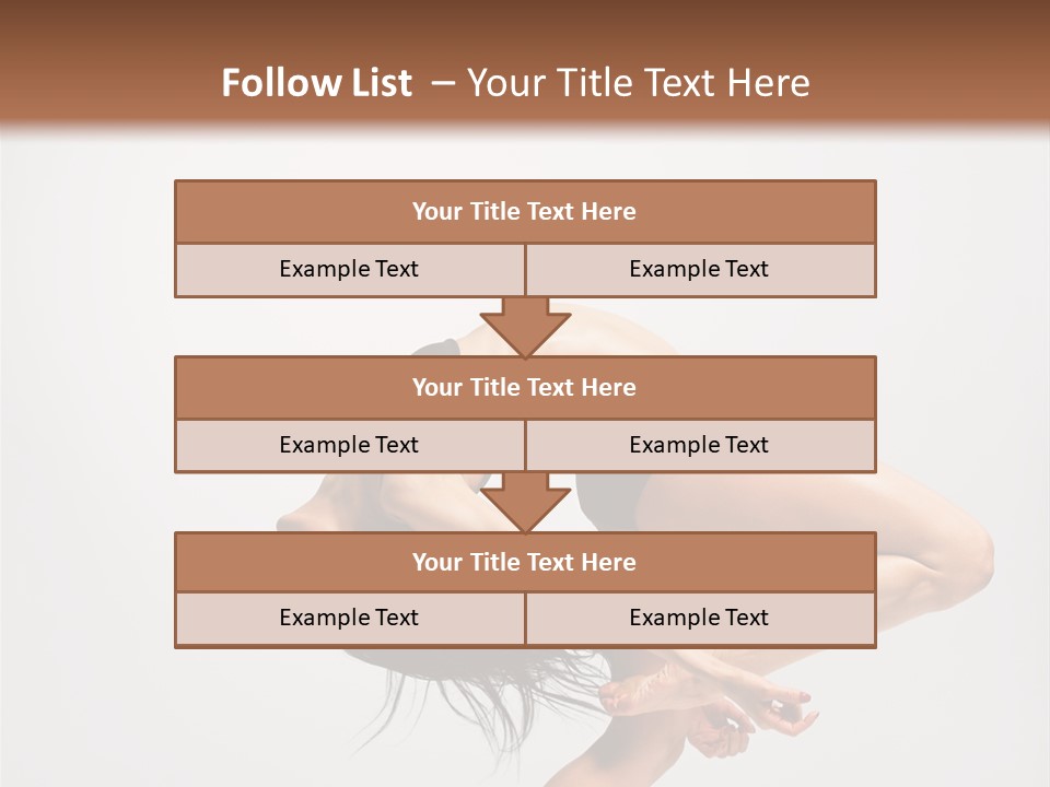 Posing Lifestyle Elegance PowerPoint Template