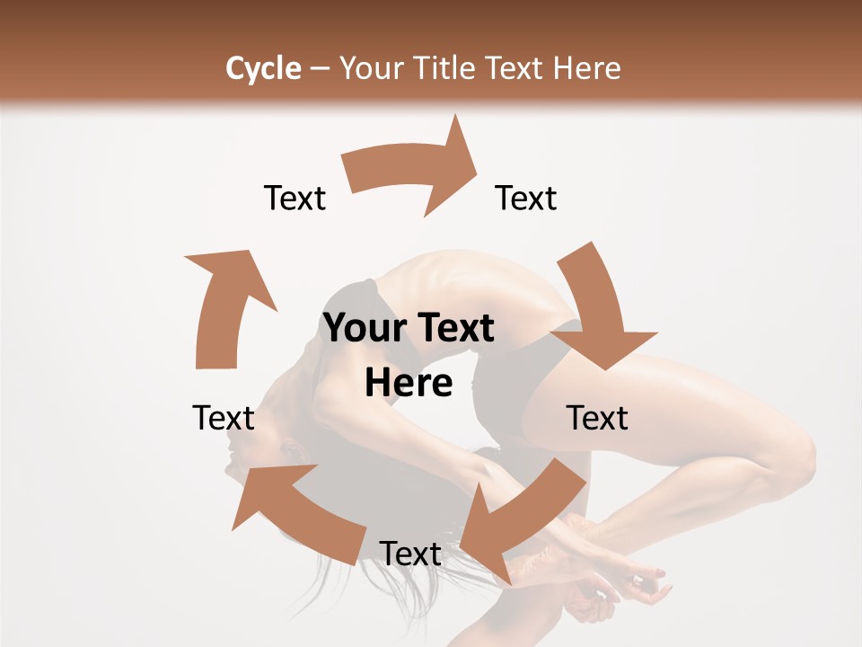 Posing Lifestyle Elegance PowerPoint Template