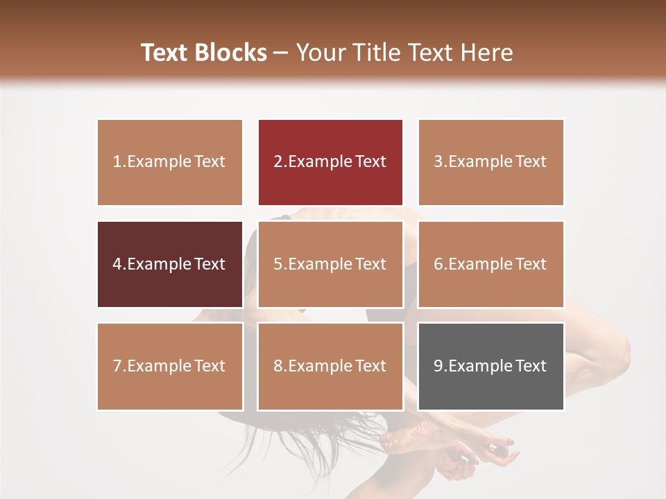 Posing Lifestyle Elegance PowerPoint Template