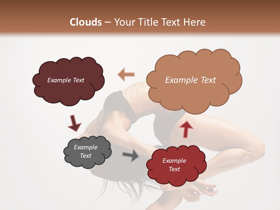 Posing Lifestyle Elegance PowerPoint Template