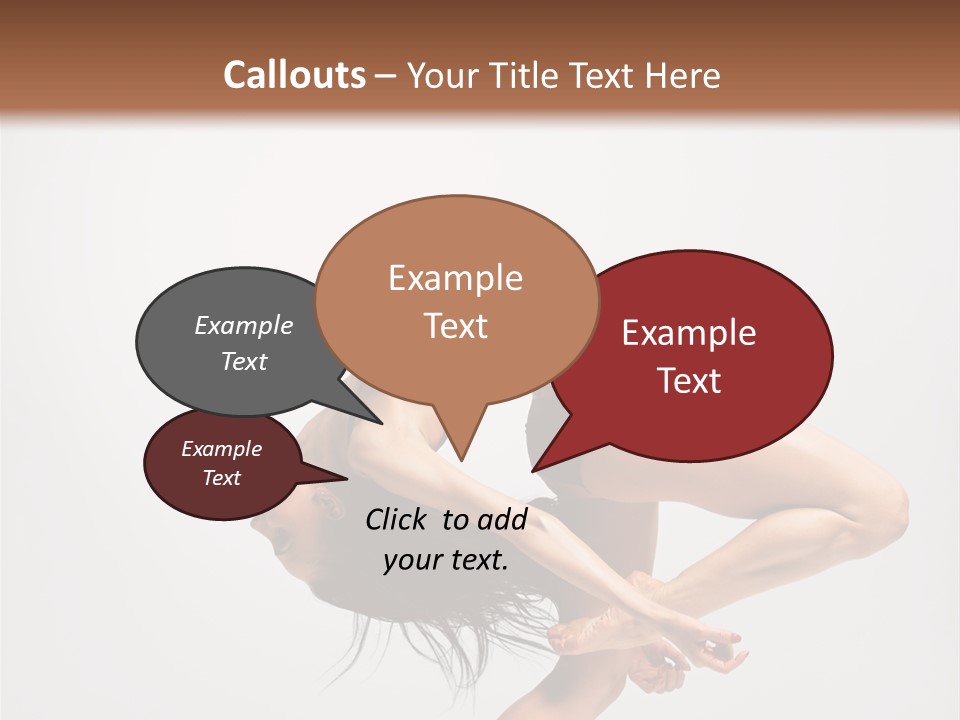 Posing Lifestyle Elegance PowerPoint Template