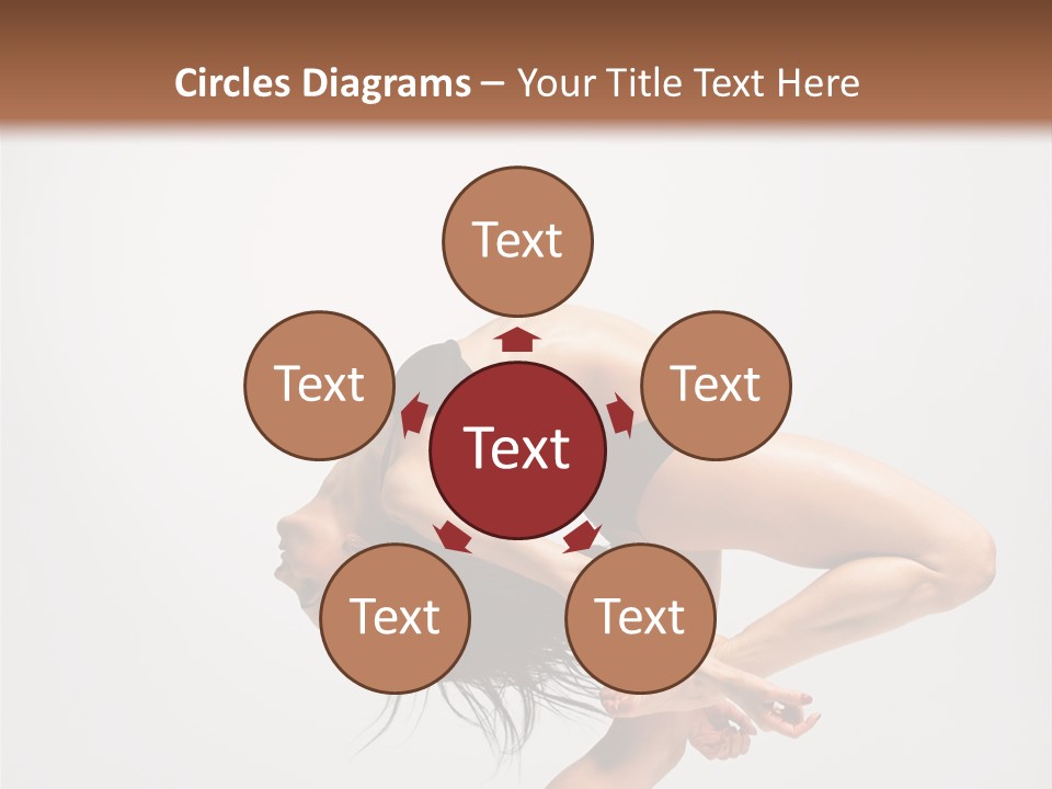 Posing Lifestyle Elegance PowerPoint Template