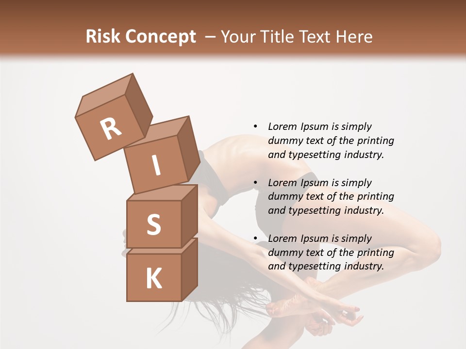 Posing Lifestyle Elegance PowerPoint Template