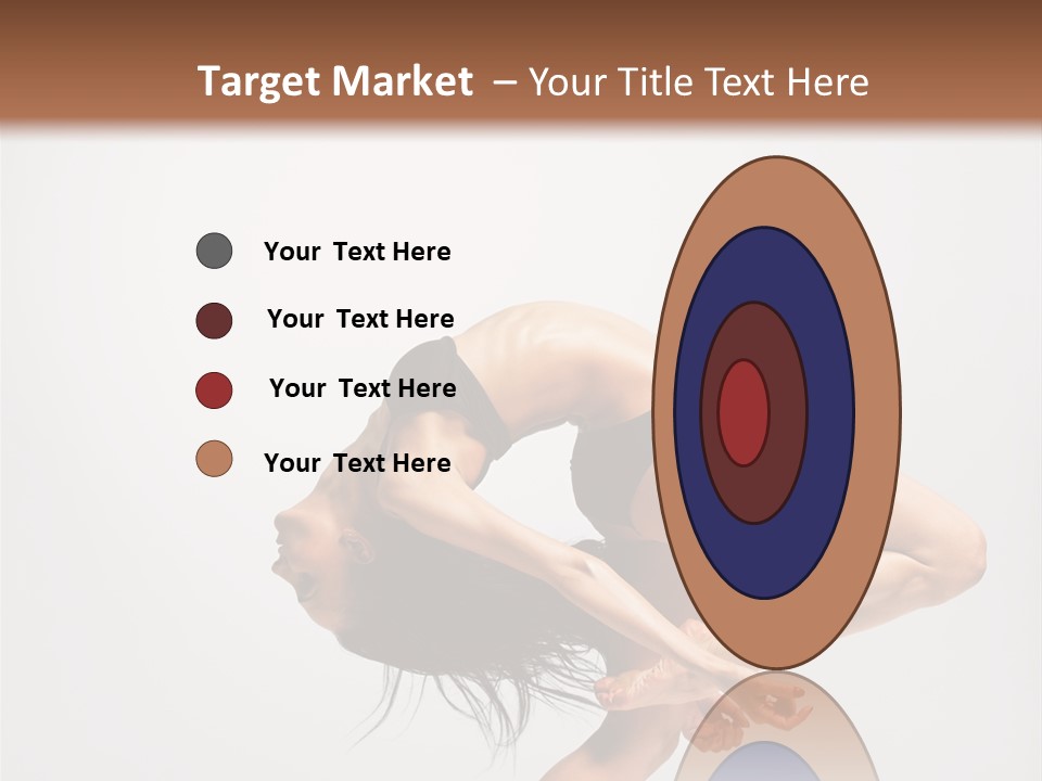 Posing Lifestyle Elegance PowerPoint Template