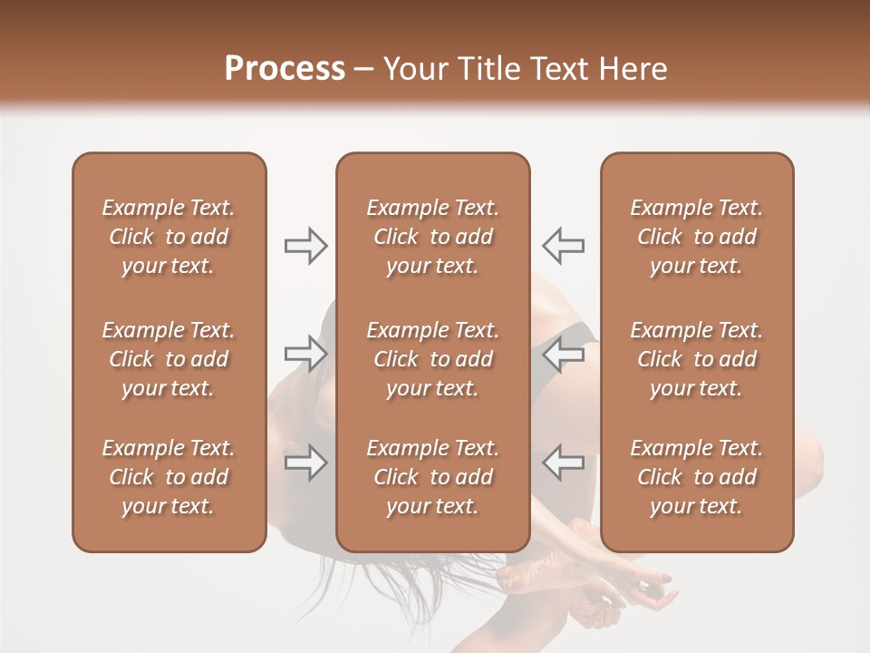 Posing Lifestyle Elegance PowerPoint Template