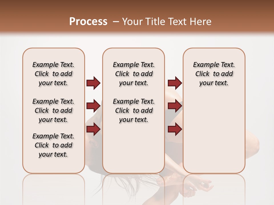 Posing Lifestyle Elegance PowerPoint Template