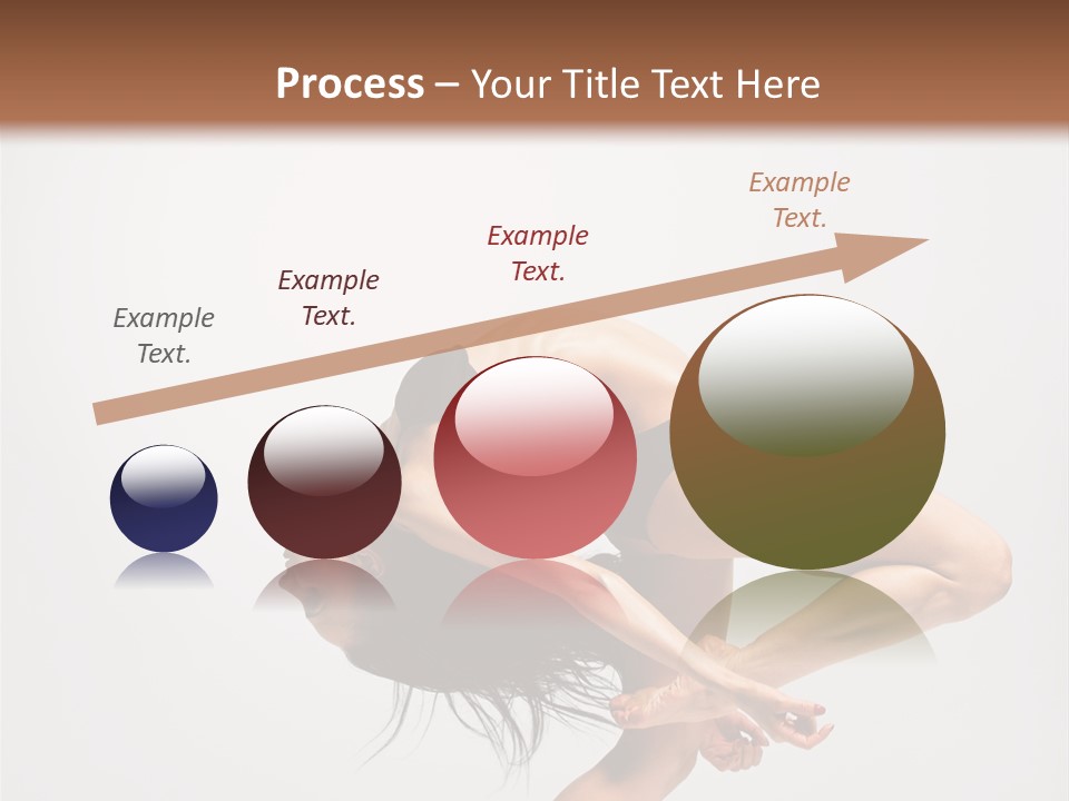 Posing Lifestyle Elegance PowerPoint Template