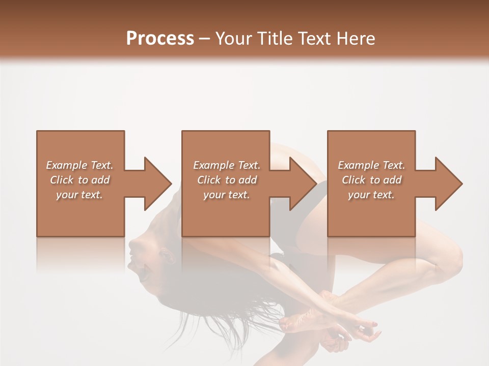 Posing Lifestyle Elegance PowerPoint Template