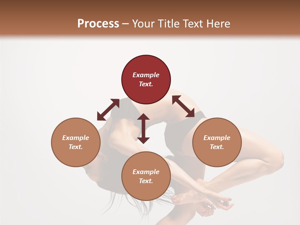 Posing Lifestyle Elegance PowerPoint Template