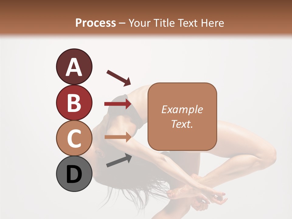 Posing Lifestyle Elegance PowerPoint Template