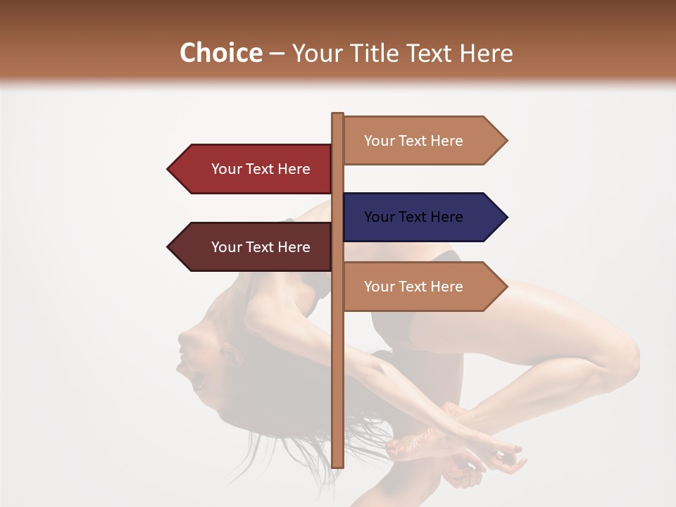 Posing Lifestyle Elegance PowerPoint Template