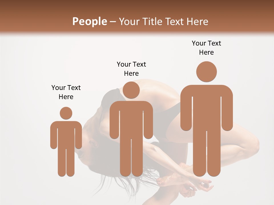 Posing Lifestyle Elegance PowerPoint Template