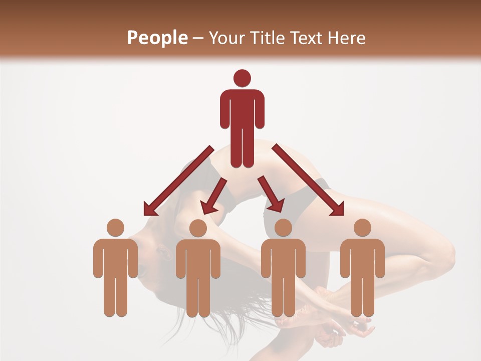 Posing Lifestyle Elegance PowerPoint Template