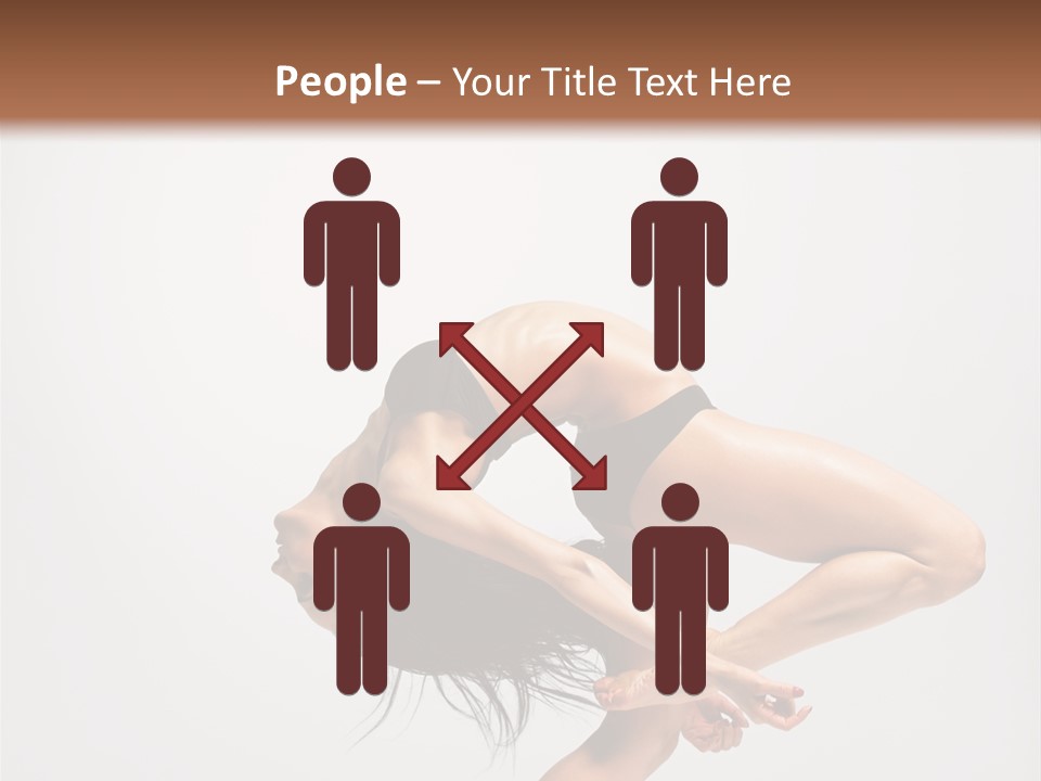 Posing Lifestyle Elegance PowerPoint Template