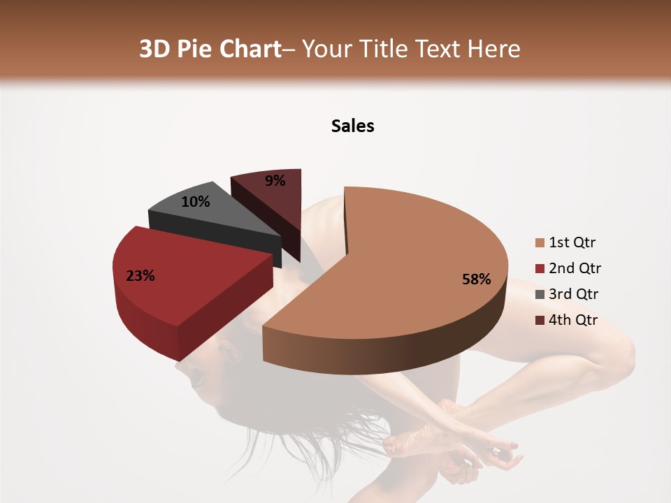 Posing Lifestyle Elegance PowerPoint Template