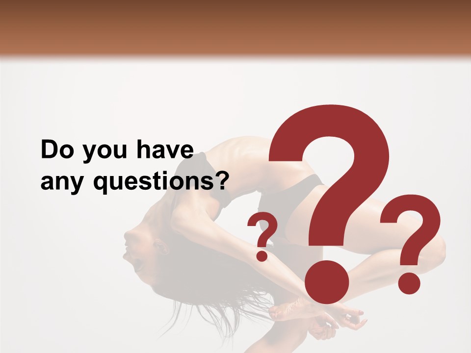 Posing Lifestyle Elegance PowerPoint Template