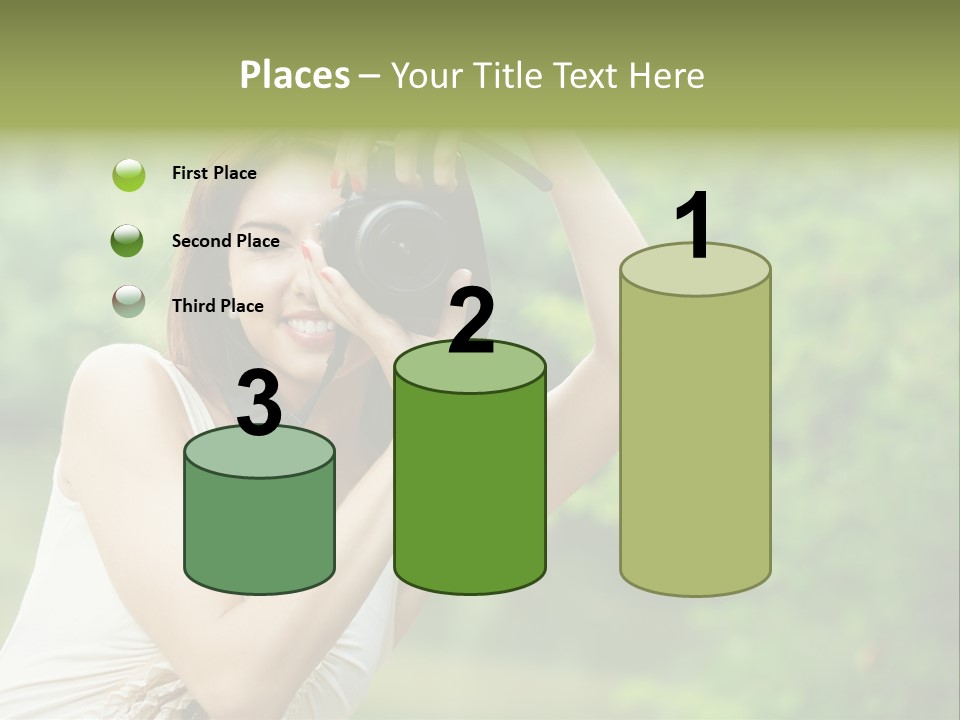 Photocamera Cute Appealing PowerPoint Template