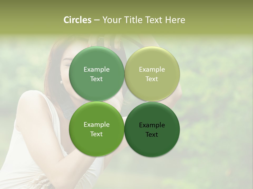 Photocamera Cute Appealing PowerPoint Template