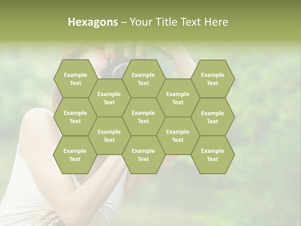 Photocamera Cute Appealing PowerPoint Template