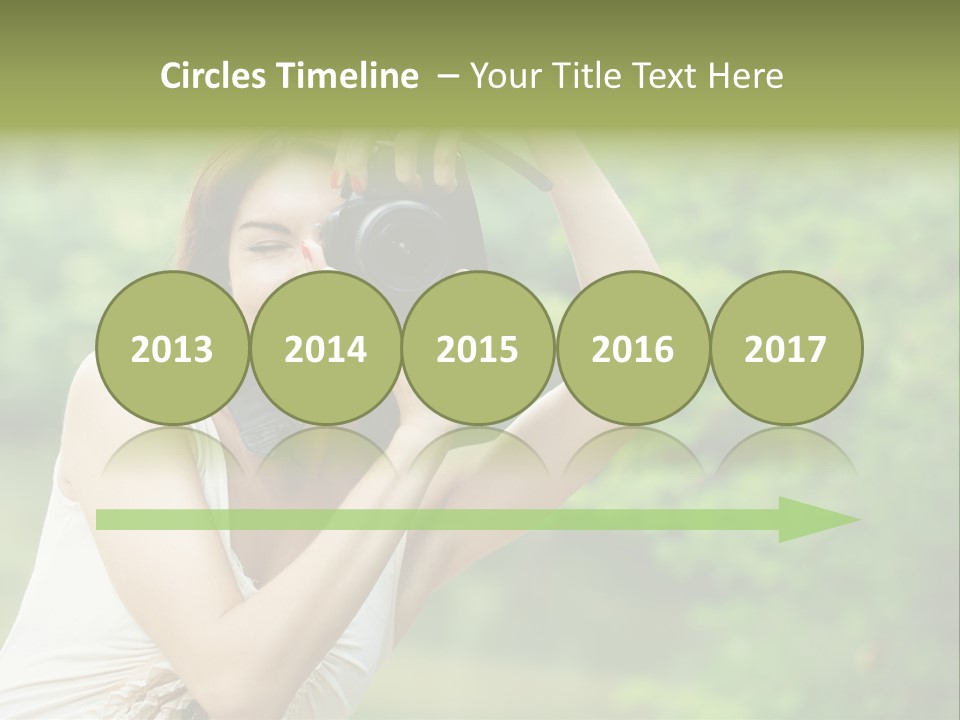 Photocamera Cute Appealing PowerPoint Template