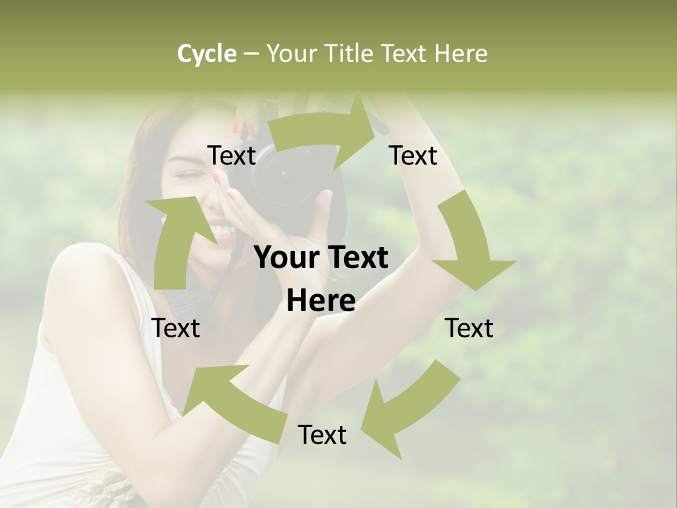 Photocamera Cute Appealing PowerPoint Template