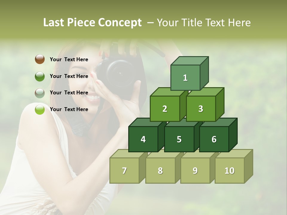 Photocamera Cute Appealing PowerPoint Template