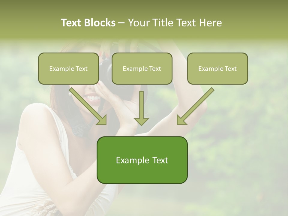 Photocamera Cute Appealing PowerPoint Template