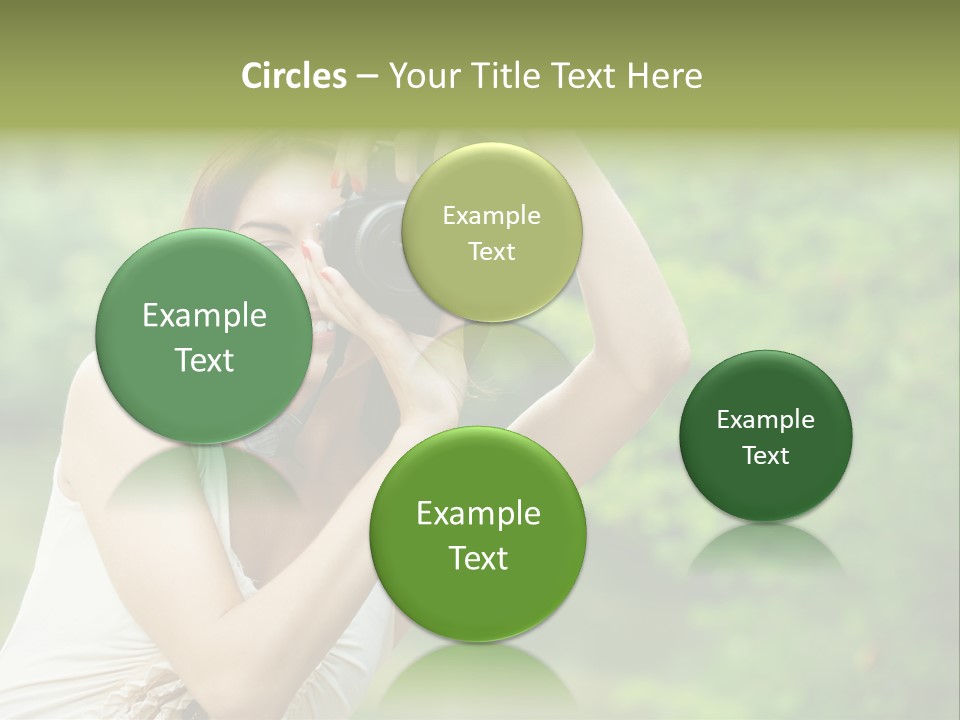 Photocamera Cute Appealing PowerPoint Template