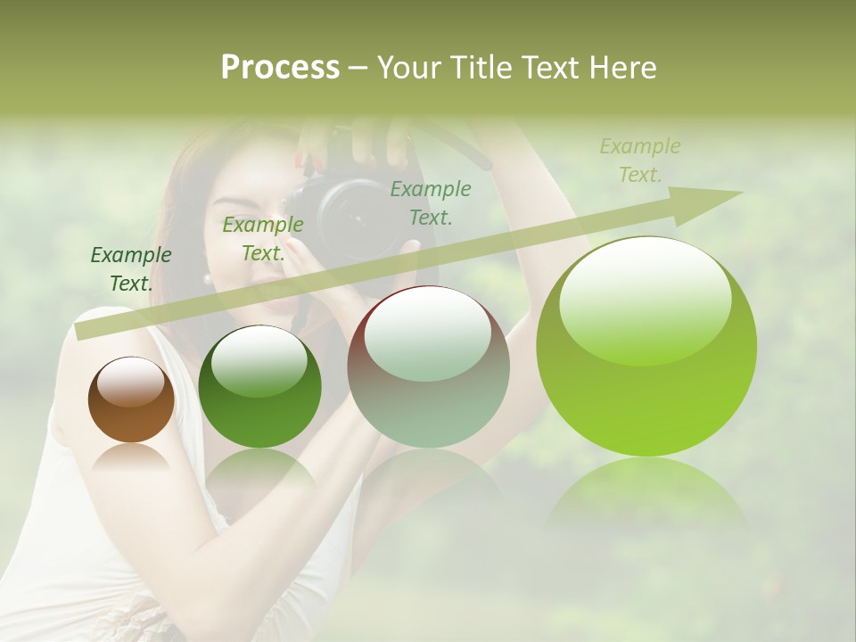 Photocamera Cute Appealing PowerPoint Template