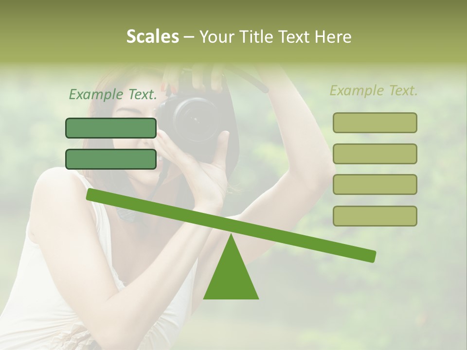 Photocamera Cute Appealing PowerPoint Template