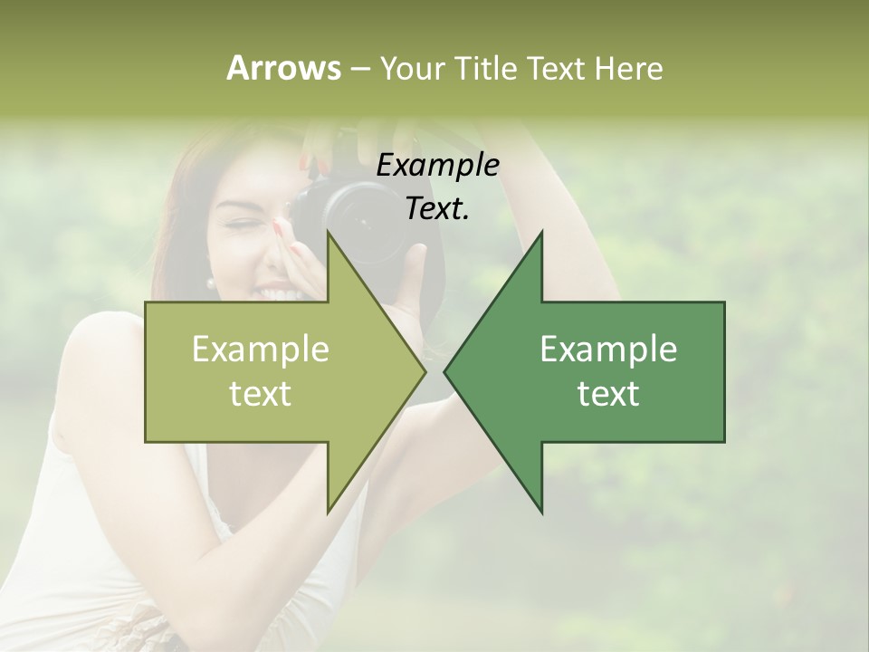 Photocamera Cute Appealing PowerPoint Template