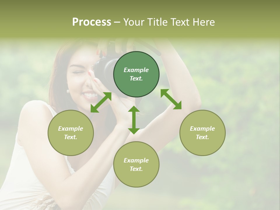 Photocamera Cute Appealing PowerPoint Template