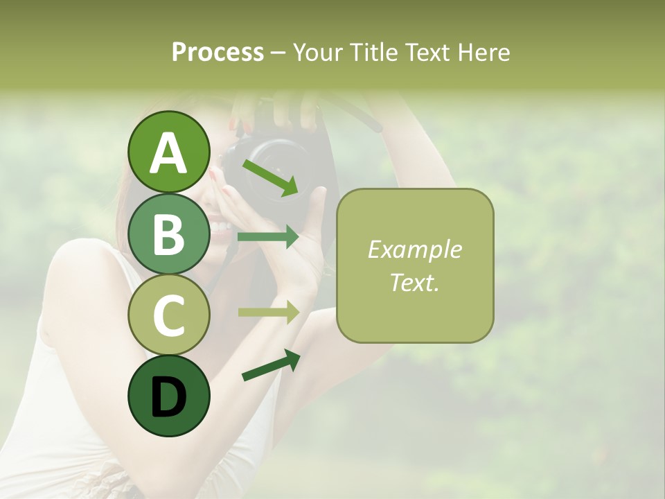Photocamera Cute Appealing PowerPoint Template
