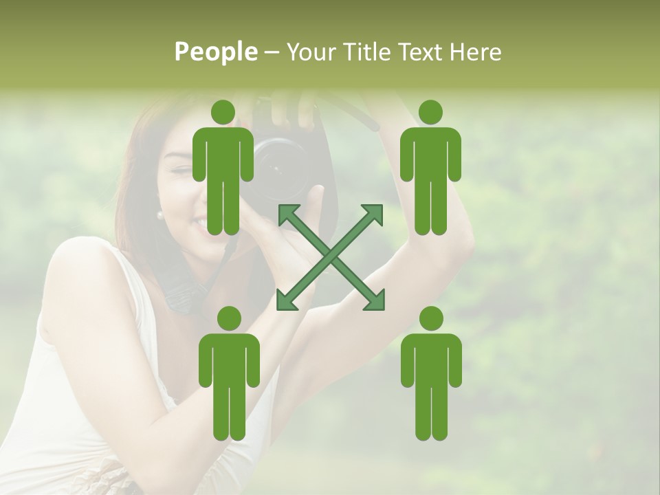 Photocamera Cute Appealing PowerPoint Template