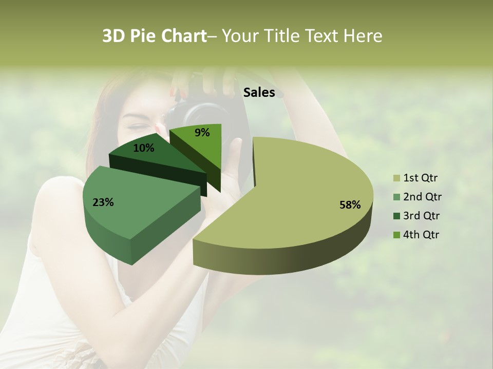 Photocamera Cute Appealing PowerPoint Template