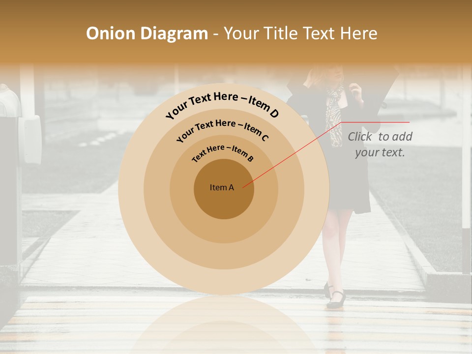 Outdoor Lady People PowerPoint Template