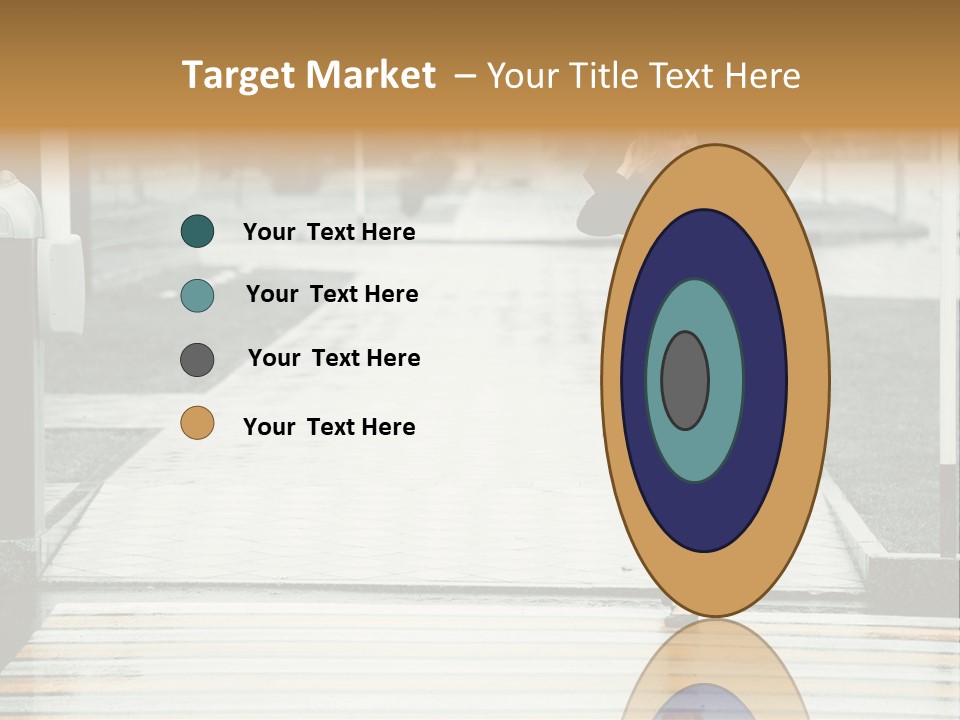 Outdoor Lady People PowerPoint Template