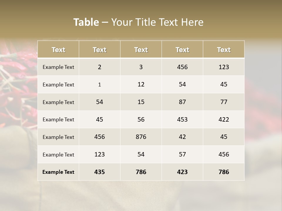 Flavor Cuisine Sell PowerPoint Template