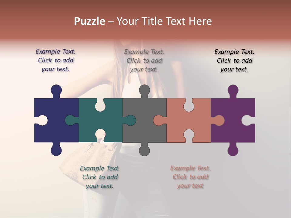 Elegant Modern Bag PowerPoint Template