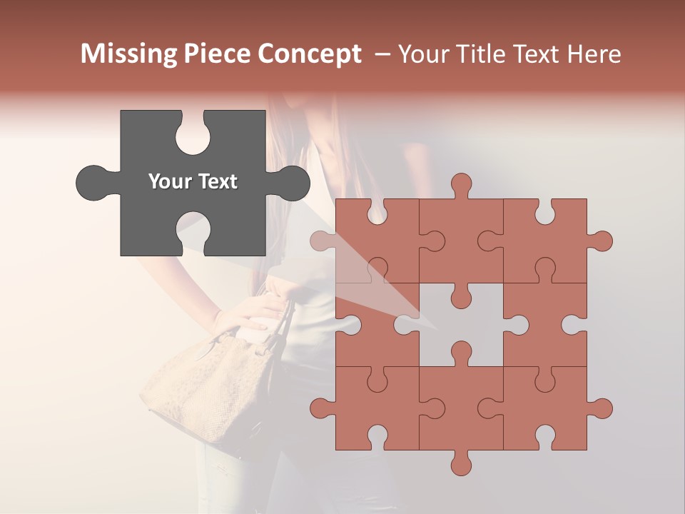 Elegant Modern Bag PowerPoint Template