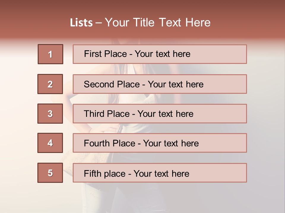 Elegant Modern Bag PowerPoint Template